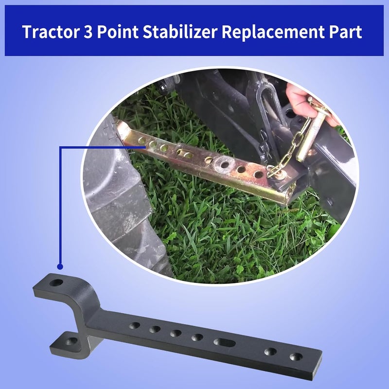 Vanshly 3 Point Stabilizer Replacement Compatible with Mahindra Tractor ，3 Point Hitch Stabilizer Part Number 19573022000，19693024000 - Image 4